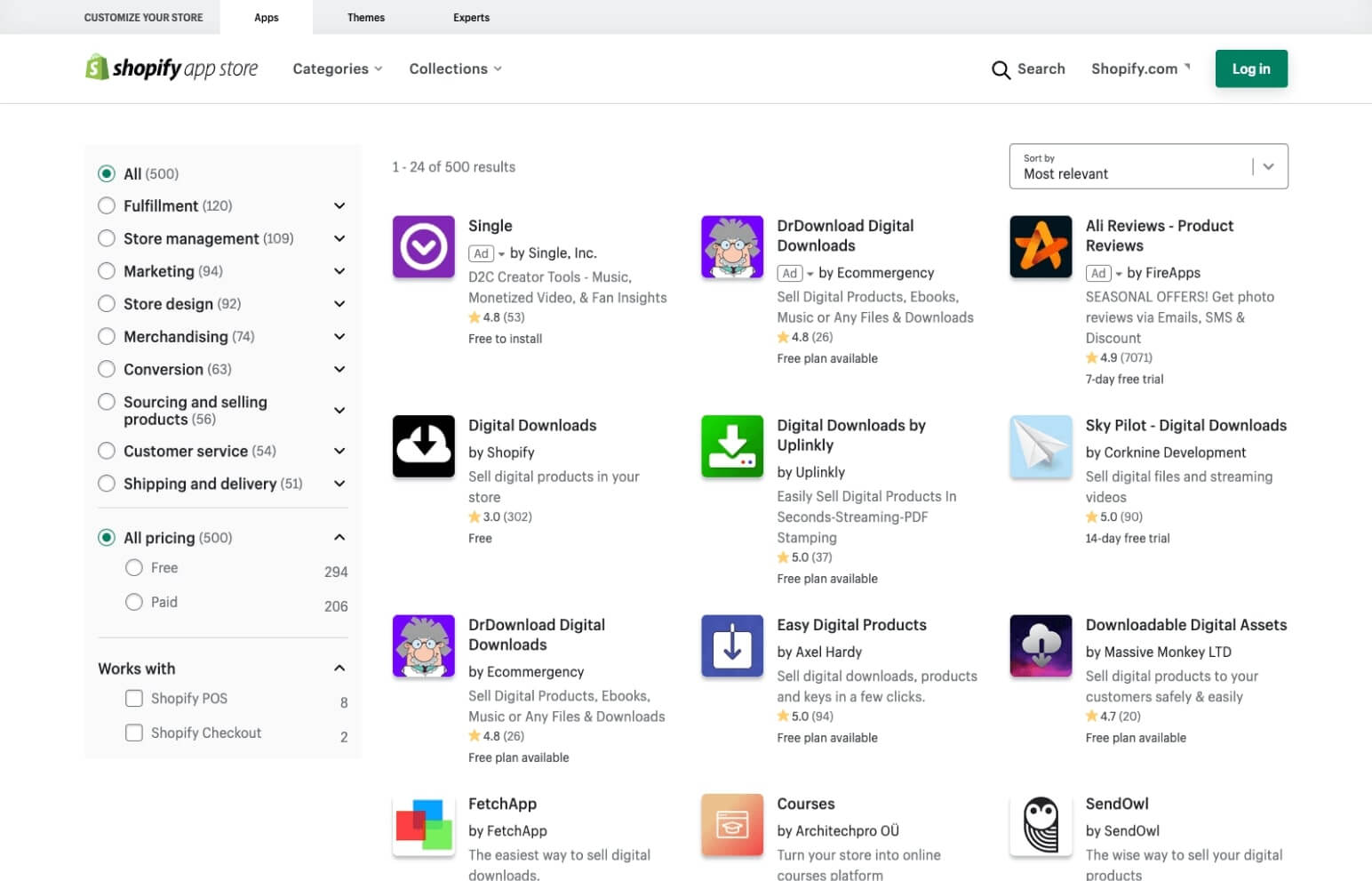 Shopify Apps that let you sell digital products